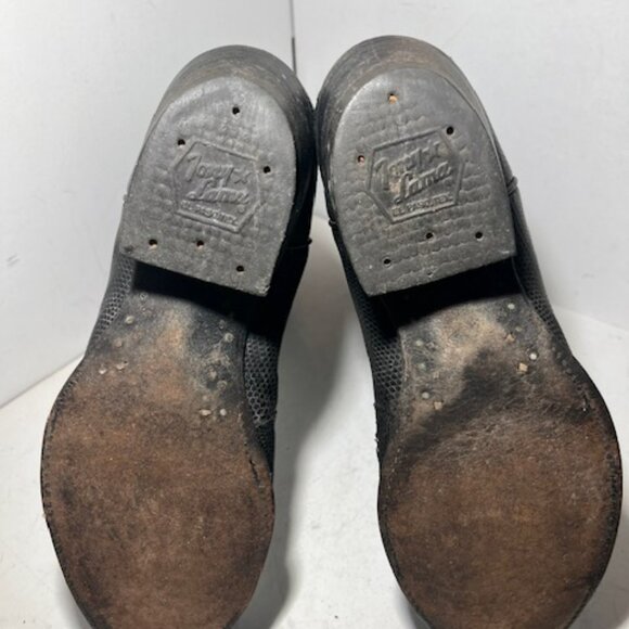 Women's Tony Llama Exotic Lizard Leather Black Cowboy Boots Sz 9.5D - Picture 8 of 11